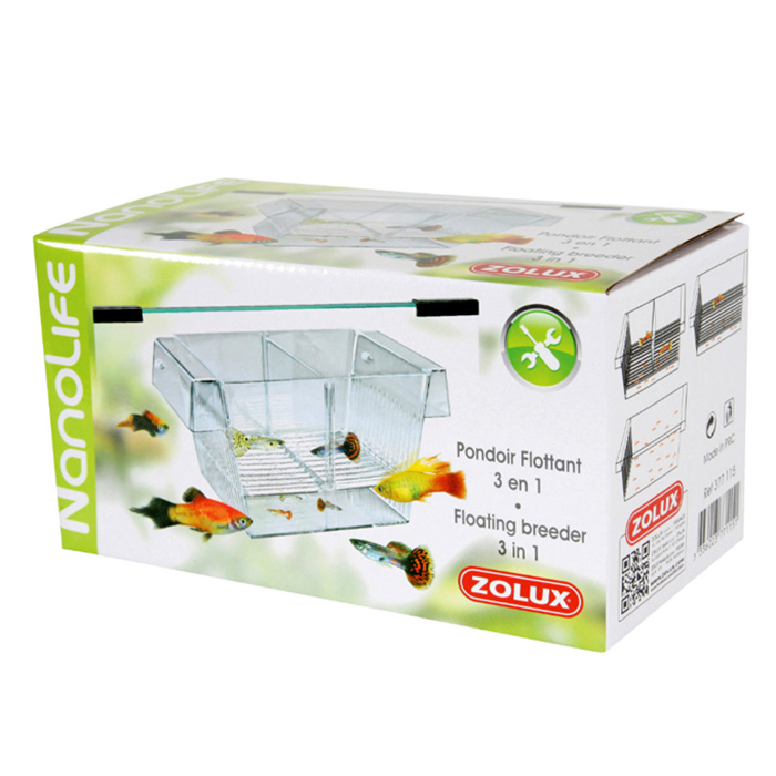 Zolux Sala Parto 3 in 1 con coperchio e ventose