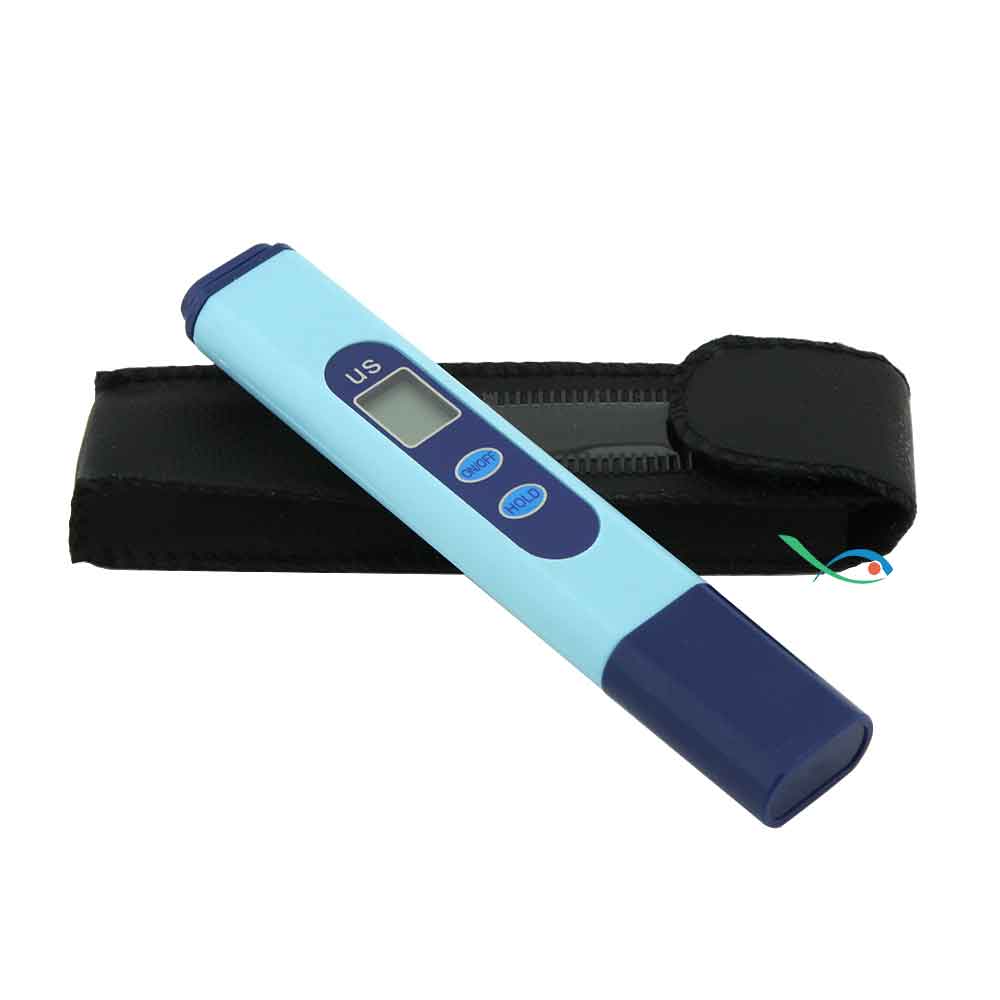 Test Elettronico Conduttivimetro µS (Conducibilità) con compensazione automatica della Temperatura