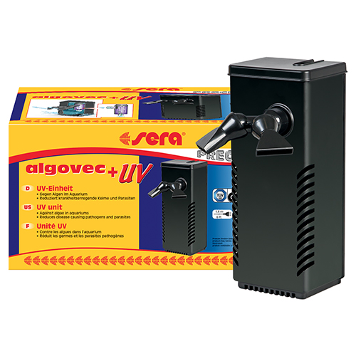 Sera Algovec + UV 5W Filtro sterilizzatore antialghe interno