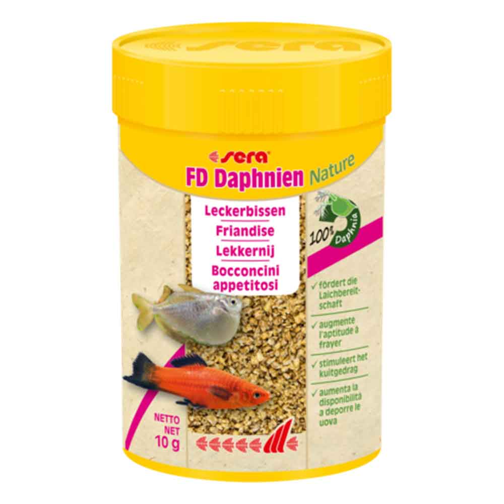 Sera Daphnien Nature Dafnie liofilizzate 100ml 10gr