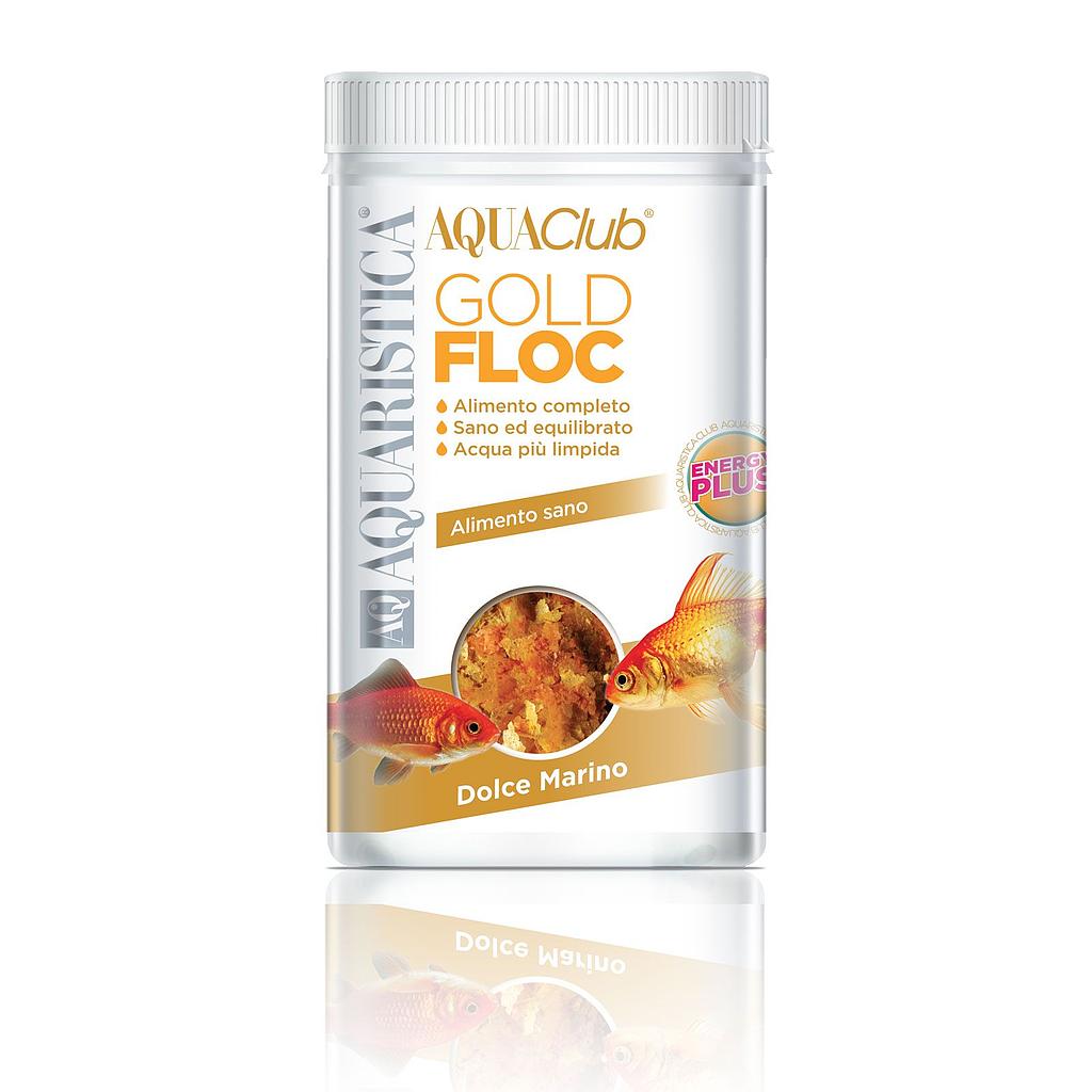 AQ Aquaristica Gold Floc Alimento completo per pesci d'acqua fredda 380ml 53g
