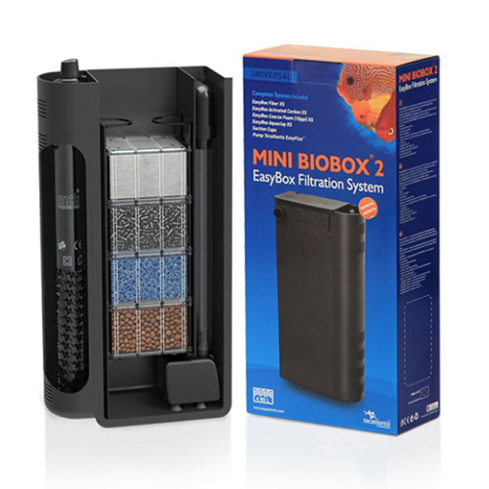 Aquatlantis Biobox Mini 2 Easybox Filtration System Filtro interno per Acquari fino a 80 litri