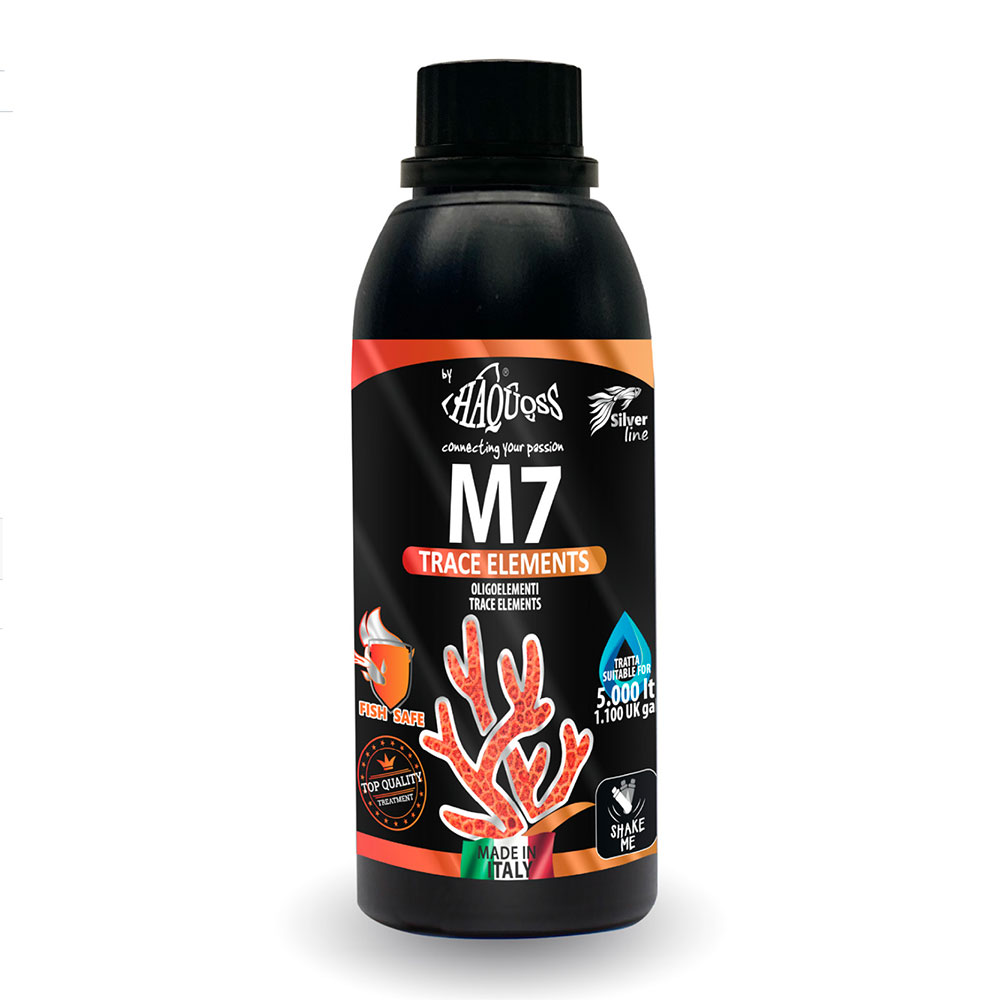 Haquoss M7 Trace Elements Oligoelementi per marino 250ml per 5000 Litri