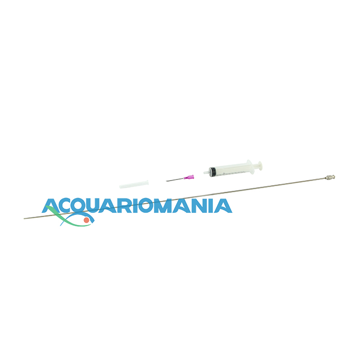 Siringa 10ml con prolunga per alimentare i coralli e piante 50cm