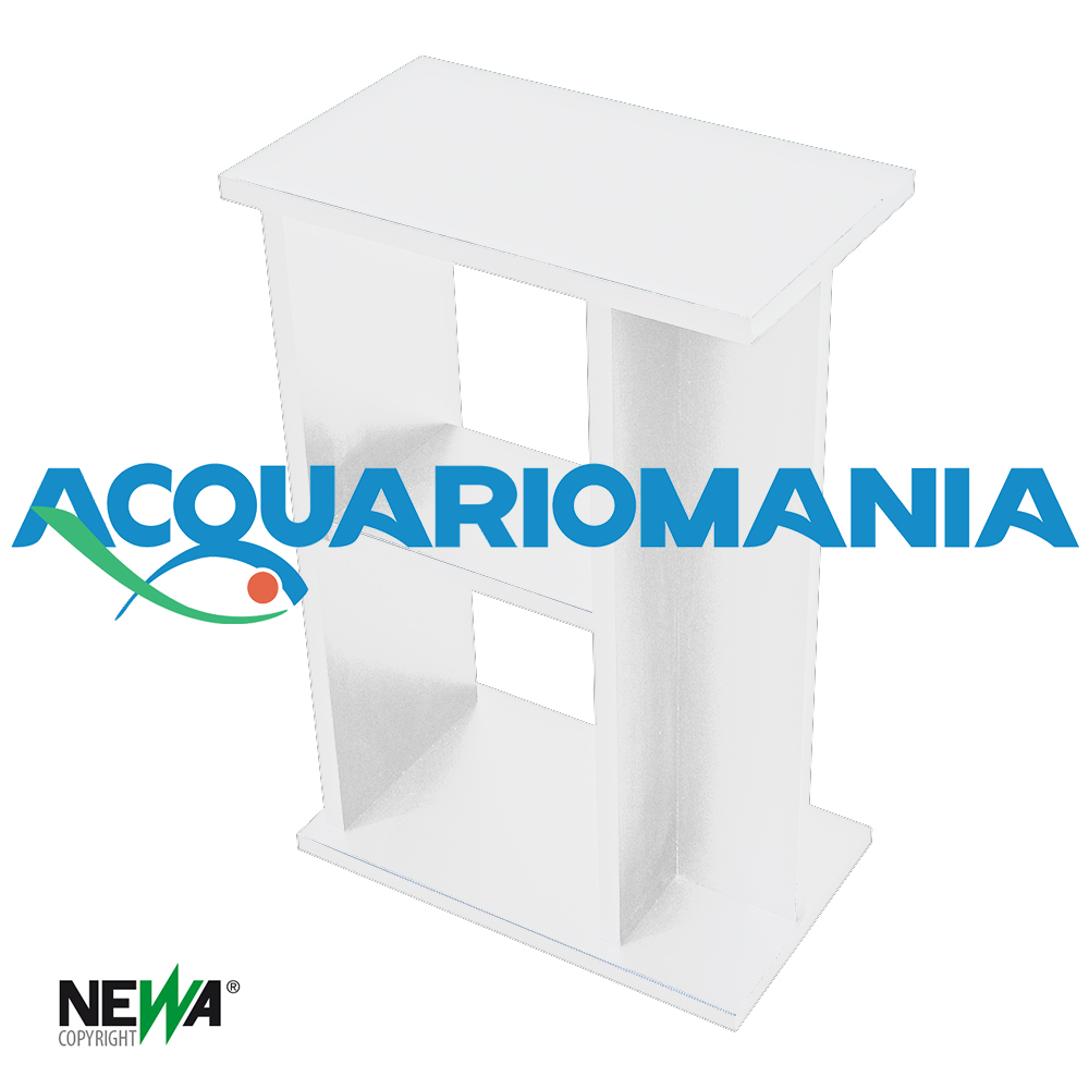 Newa Supporto per Acquario Hobby 30  e Mirabello 30/40 Bianco