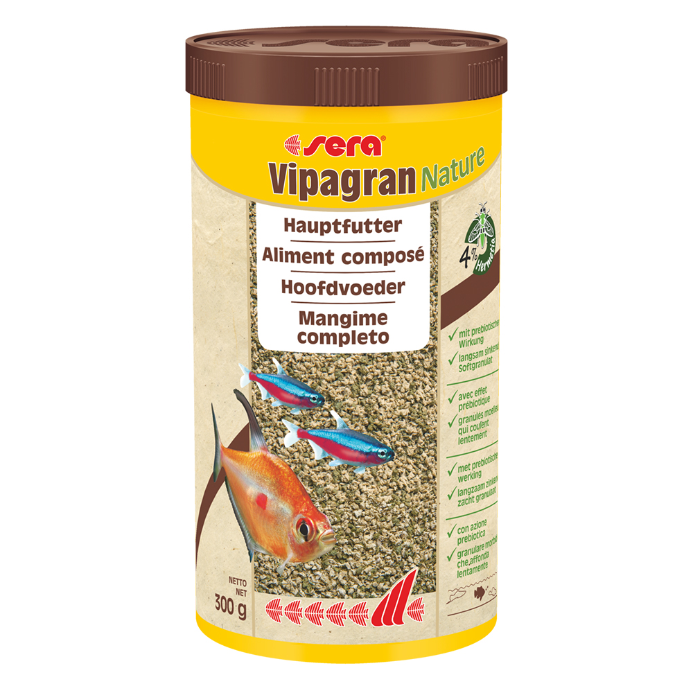 Sera Vipagran Nature mangime in granuli 1000ml 300g