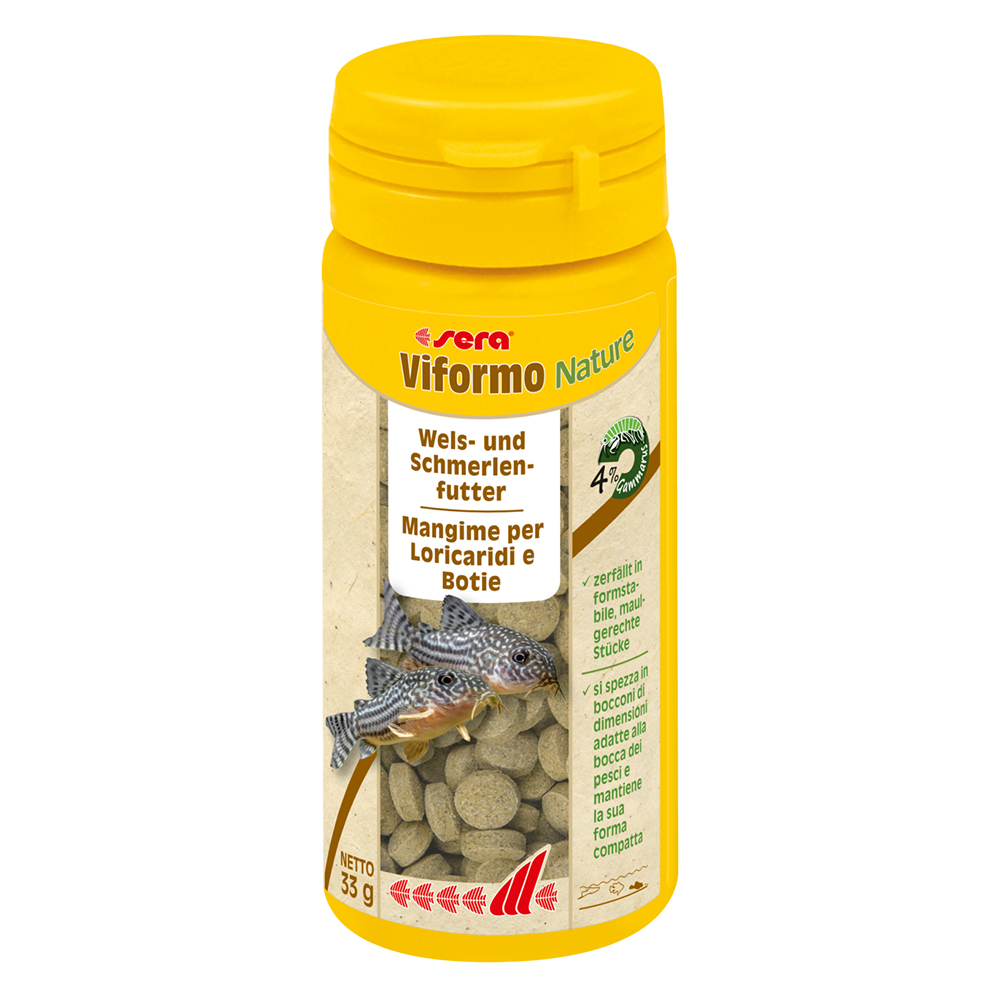 Sera Viformo Nature Mangime per pesci da fondo 50ml 33g