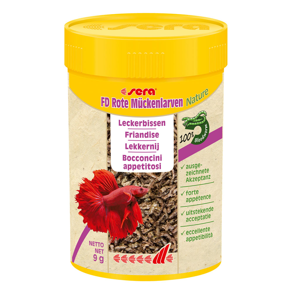 Sera Larve Rosse di Zanzara Nature 100ml 9gr