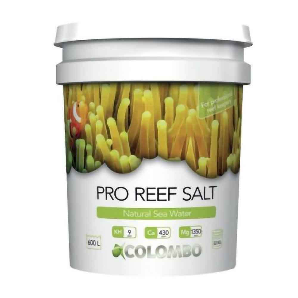 Colombo Pro Reef Salt sale per acquari di barriera secchio da 22Kg per 600l