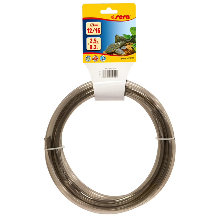Sera Tubo Acqua Grigio diametro 12/16mm 2.5m