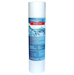 Forwater RSO101 Cartuccia Sedimenti 1mcr a bicchiere &quot;Melt Brown&quot; per impianti osmosi