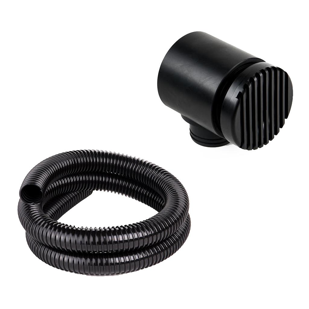 Ultra Reef sistema di Scarico U-50S per Foro vetro 53-56 mm con tubo