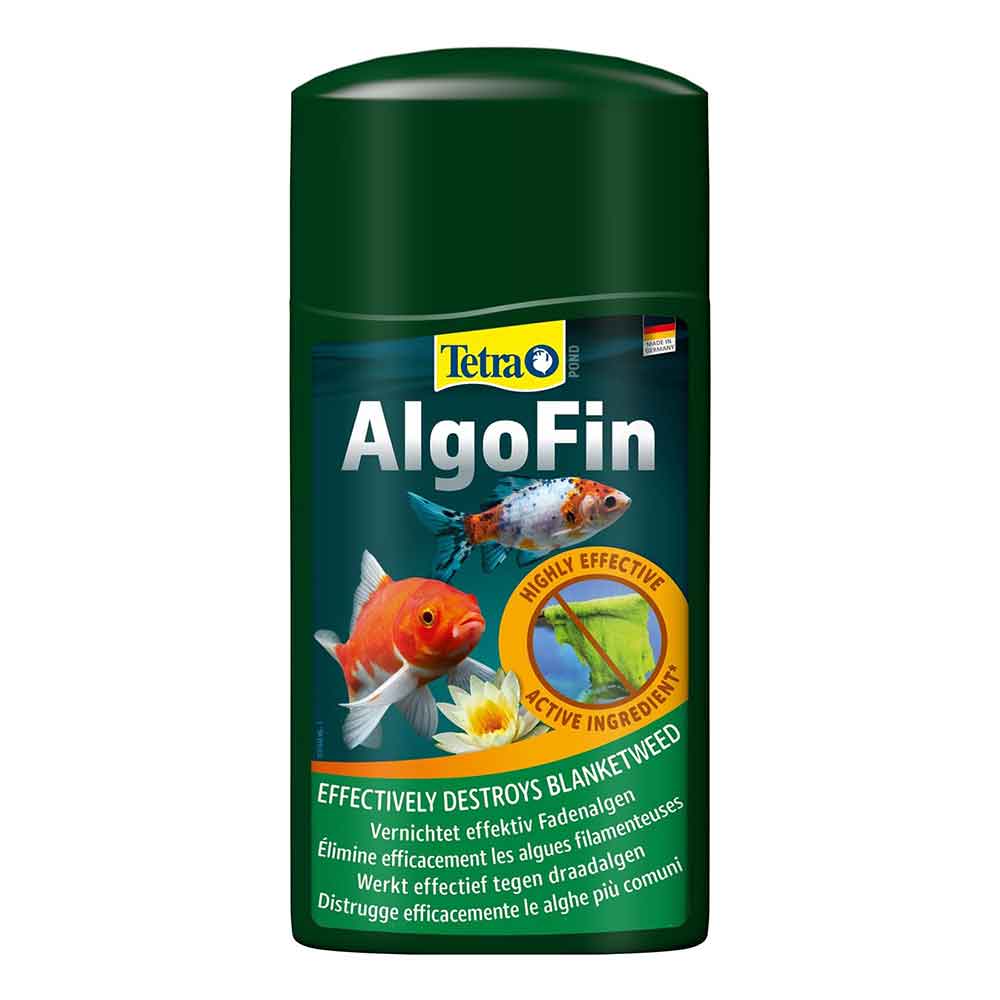 Tetra Pond AlgoFin Antialghe per Laghetto contro le alghe più comuni 500ml per 10000Lt