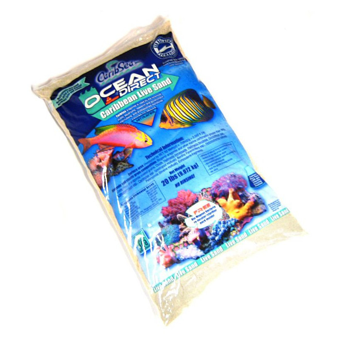 Carib Sea Ocean Direct Oolite Caribbean Live Sand 2,27 kg