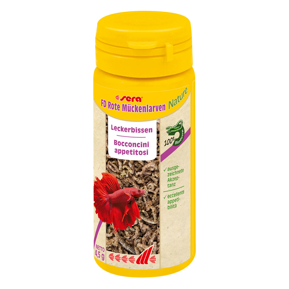 Sera Larve Rosse di Zanzara Nature 50ml 4,5gr
