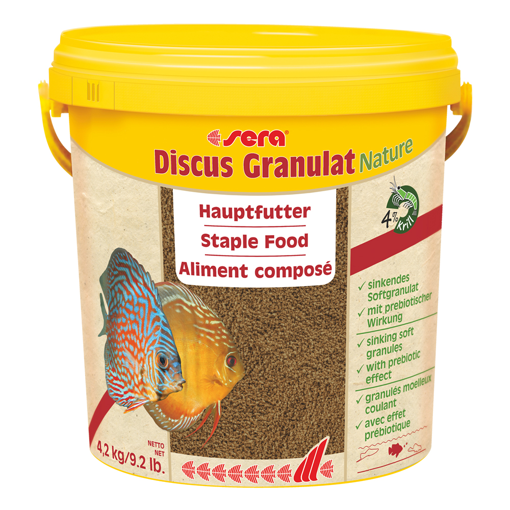 Sera Discus Granulat Nature 10l 4,2Kg