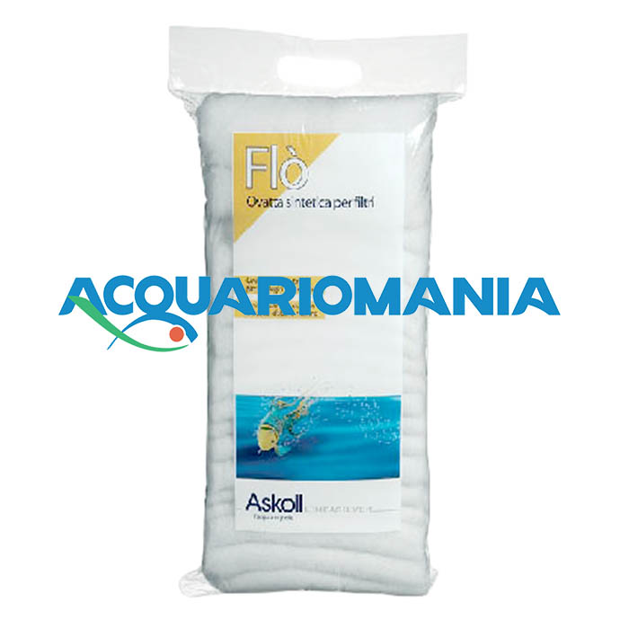 Askoll Ovatta Filtrante Flò Bianca 250g