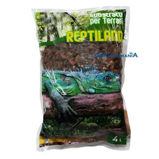 Reptiland Substrato per Rettili Corteccia di Pino 4Lt