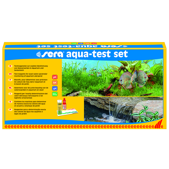 Sera Aqua Test Set 4 in 1 (Ph Kh Gh No2) a Reagenti