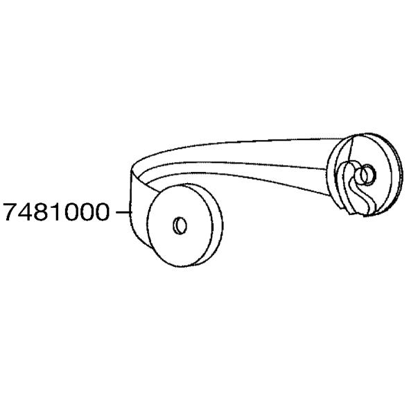 Eheim 7481000 Maniglia Filtri EccoPro 2032/2034/2036
