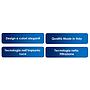 Askoll Acquario Pure Marine XL HC Nero con Sale OMAGGIO 76x36x57h cm 130Lt