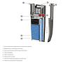 Newa CF175 Cobra 175 Filtro Interno Per Acquari e Tartarughiere fino a 175 litri con skimmer omaggio
