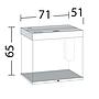 Juwel Acquario Lido 200 Litri LED Bianco mis. 71L x 51 x 65H cm