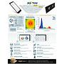 Aqamai LRM Plafoniera a Led Controller WI-FI 100W Nera 36x16x2h cm