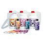 Fauna Marin Balling® LIGHT SET (Calcio 2Kg, Magnesio 2Kg, Carbonato 1Kg, Tracce 3x250ml, 3 secchi da 5Lt)
