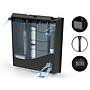 Ciano Aquarium Acquario Aqua 80 Nero completo 71lt 80x30x41,5h cm