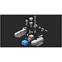 Newa Pompa Fontana adv 3000 con due uscite e giochi d'acqua 3000L/h