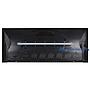 Wave Basic 80 Acquario Led Nero 95lt 82x32x45h cm