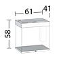 Juwel Acquario Lido 120 Litri LED Bianco 61x41x58H cm