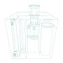 Aqpet Kubic Reef Box 40 Acquario Completo Acqua marina 64 litri 40x40x40h
