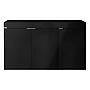 Aqpet Cabinet 120 Supporto per Acquario in Legno Nero 120x50x80h cm