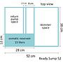 Blau Aquaristic Ready Sump 52 con recipiente rabbocco automatico e divisori