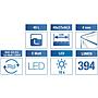 Amtra Acquario Laguna 50 Led 50lt 48x27x44.5h cm
