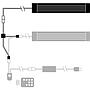 Jbl Led Solar Effect RGB Lampada 16W 1047mm per vasche 105-130cm