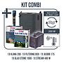 Amtra Acquario Alux Grey Combi con Mobile 220L 90x45x148h cm
