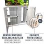Amtra Acquario Alux Bianco Combi con Mobile e Filtraggio 330L 120x45x148h cm