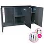 Amtra Acquario Alux Grey Combi con Mobile e Filtraggio 450L 150x45x148h cm