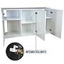 Amtra Acquario Alux Bianco Combi con Mobile e Filtraggio 450L 150x45x148h cm