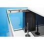Oase Acquario HighLine 125 Optiwhite con Supporto Bianco 50x50x157h cm