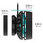 Aqua Illumination Nero 7 Pompa di movimento regolabile Wi-fi fino a 15,142l/h