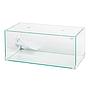 Aqpet Tortuga 50 Tartarughiera in vetro con isolotto 50X27X20h cm