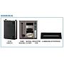 Blu Bios Acquario Magis 60 Nero 59x31x39h cm 60 Litri