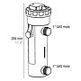 Sicce UV-C Clarifier Lampada sterilizzatrice 7W