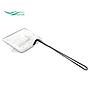 Chihiros Fishing Net Short Retino a maglia bianca fine con piega 10cm lunghezza totale 35cm