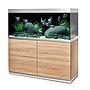 Oase HighLine Optiwhite 400 Acquario e Supporto Quercia 413 litri