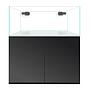 Blau Aquaristic Set Marine Gran Cubic Experience 122 Nero Acquario Marino con Supporto 300 Litri